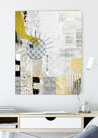 Morning Abstract Art by Sheree Burlington