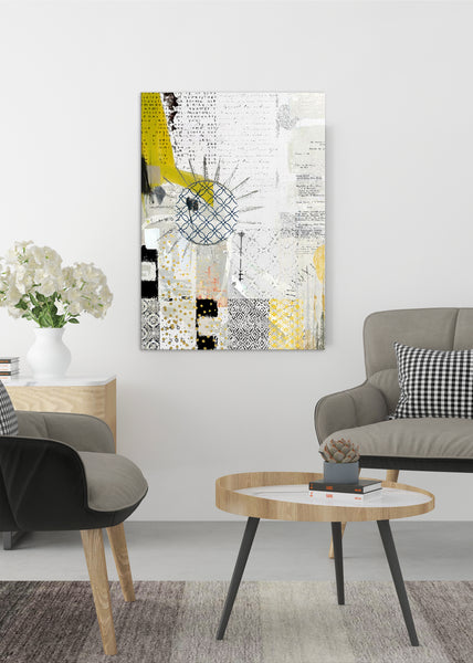 Morning Abstract Art by Sheree Burlington