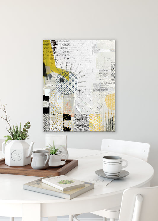 Morning Abstract Art by Sheree Burlington