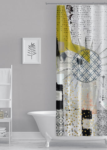Morning Designer Shower Curtain by Sheree Burlington