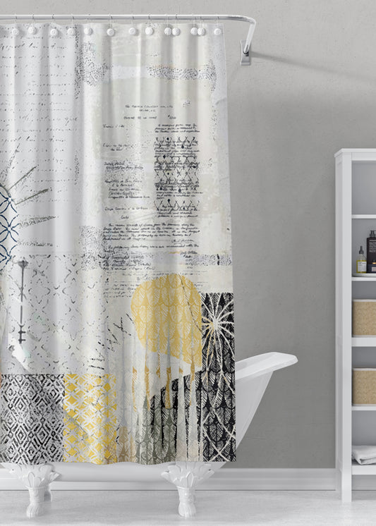 Morning Designer Shower Curtain by Sheree Burlington