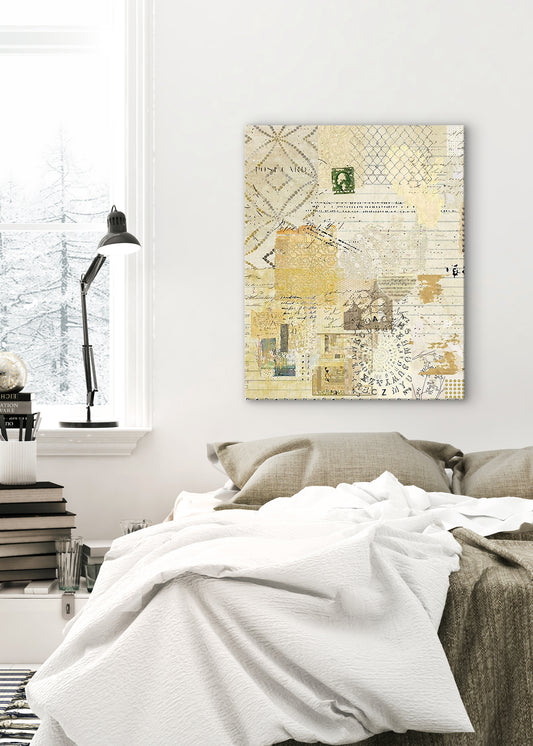 Postage Abstract Art by Sheree Burlington