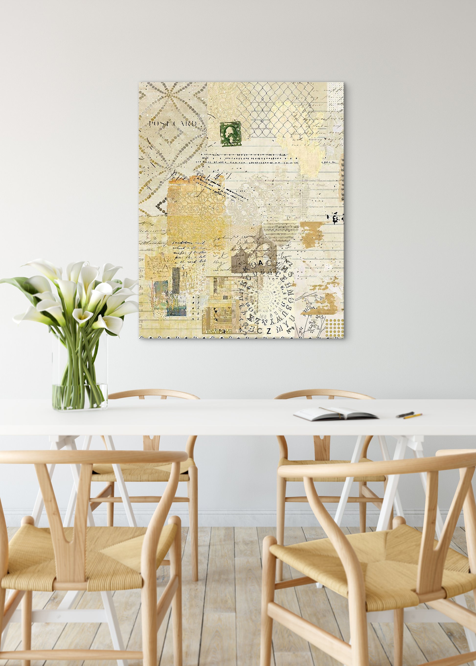Postage Abstract Art by Sheree Burlington