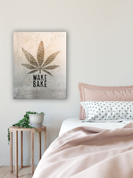 Printable Wake Bake Marijuana Art Sheree Burlington